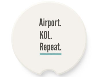 Soapstone Car Coaster for MSL on the go