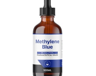 Solução de Azul de Metileno 5% 100ml, testada por terceiros.