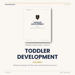 Meilenstein Tracker für Babys | Kleinkind Entwicklungsanleitung PDF Alter 0-2 | Erstes Mal Mama Geschenk neues Elternteil | Neugeborene Meilensteine Aktivitäten