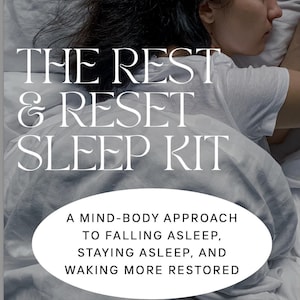 Kit de hipnosis para el sueño: Descanso y recuperación / Descanso profundo, mente tranquila (Descarga digital)