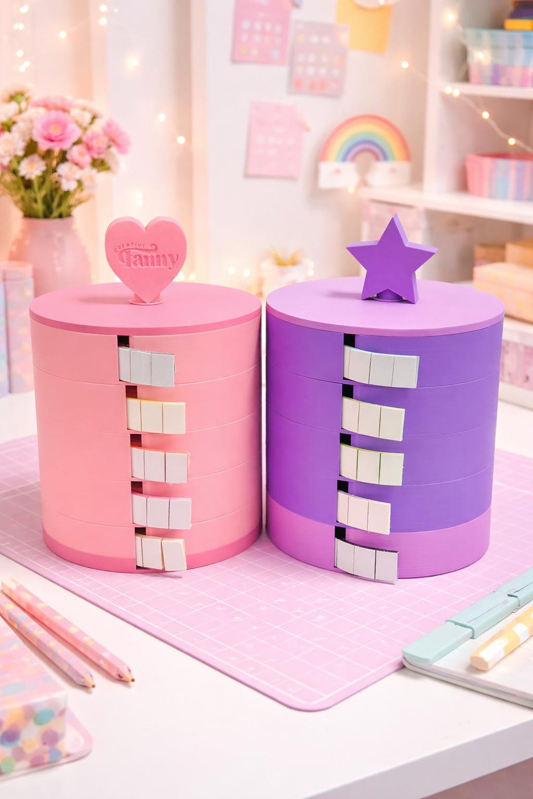 Foam Tape Holder | Stackable Fomie Tape Dispenser | Vertical Double ...