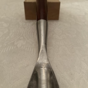 Home Forged # 9 /  32mm Socket Carving Gouge New Condition Sharp Fishtail Spoon