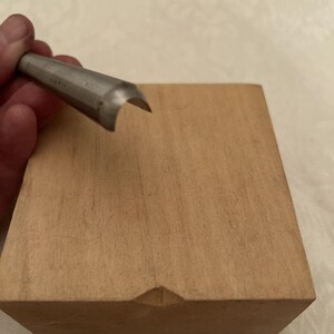 Vintage Greenlee Marples #10/16mm Straight Carving Gouge Woodworking Chisel Tool image 4