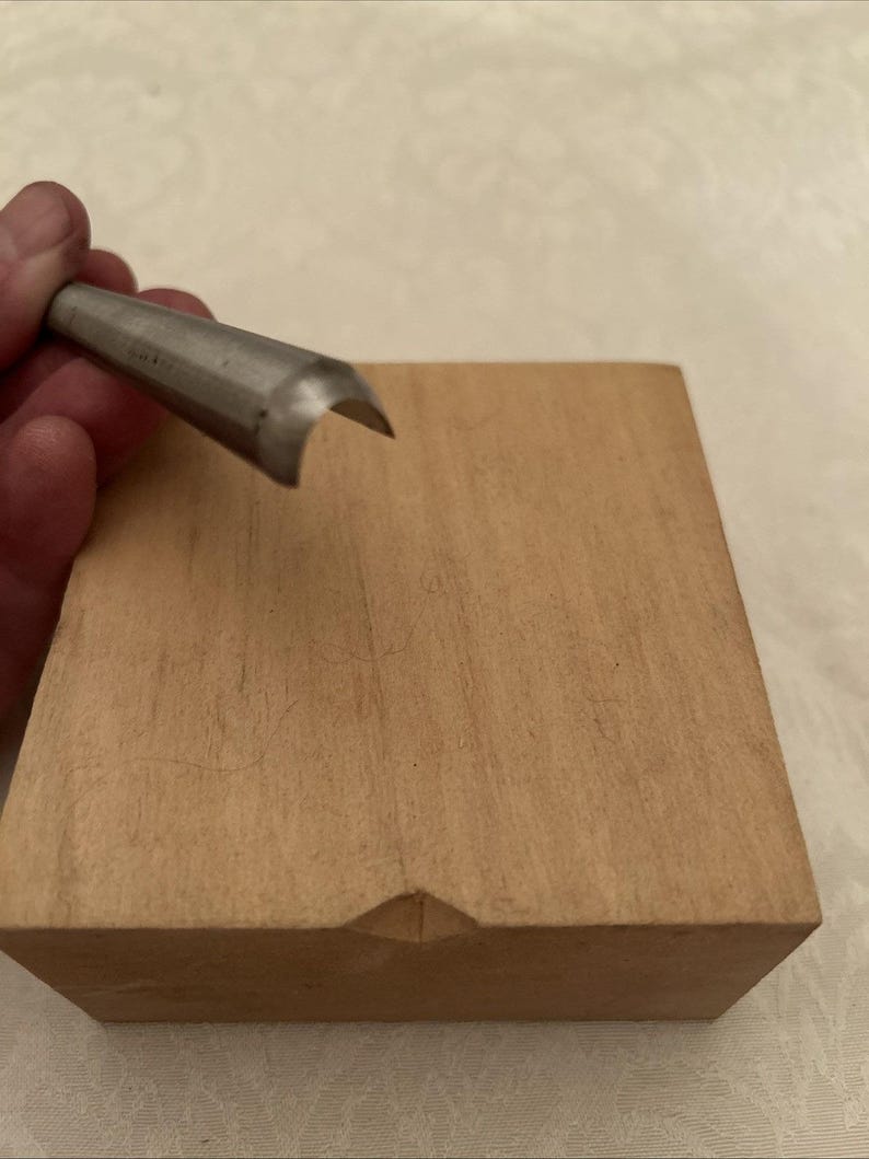 Vintage Greenlee Marples #10/16mm Straight Carving Gouge Woodworking Chisel Tool image 4