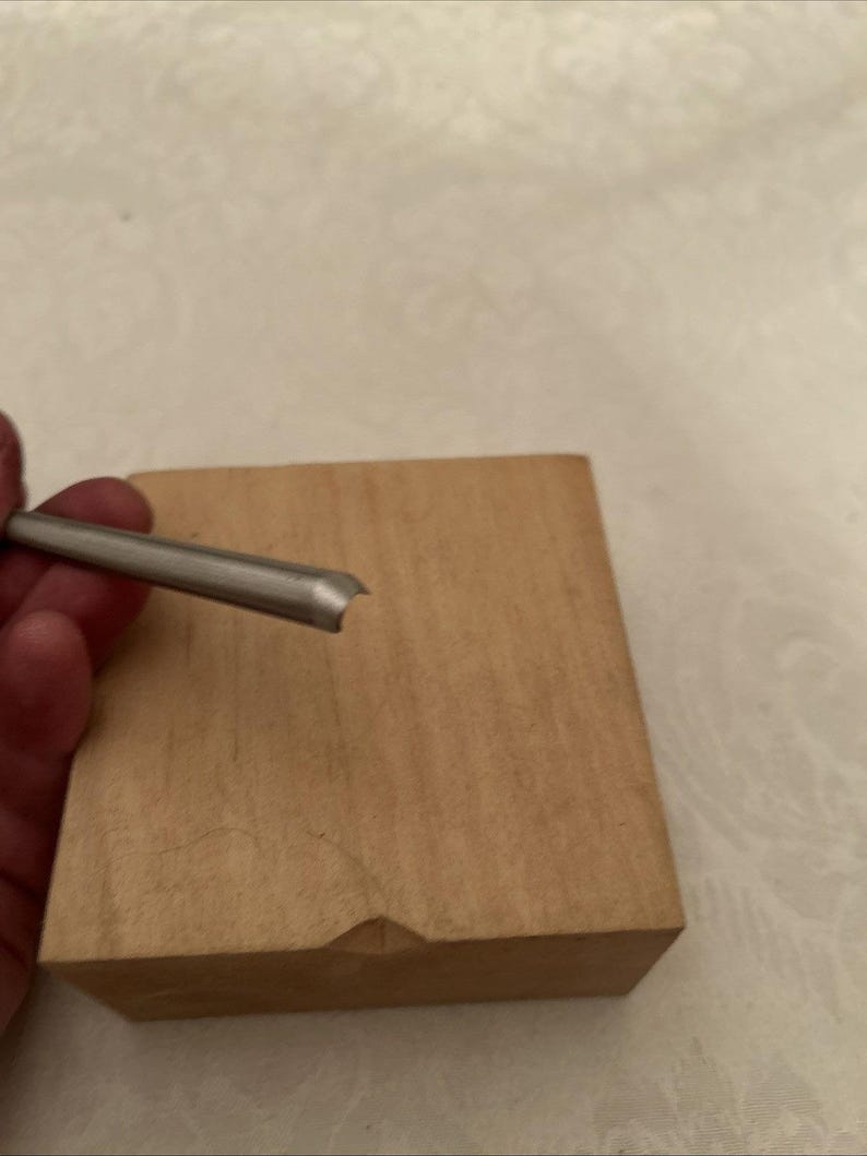 Vintage Greenlee Marples #8/10mm Straight Carving Gouge Wood Chisel UK image 4