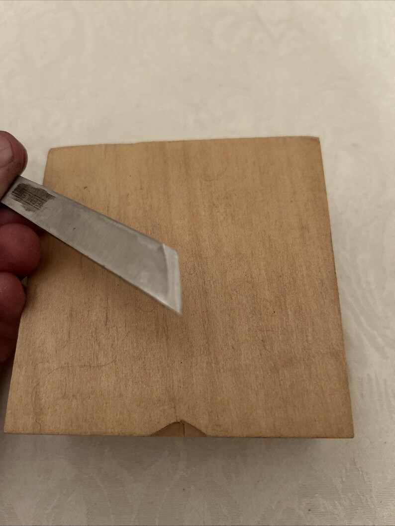 Greenlee by Marples # 1s / 14m Straight Carving Gouge Excellent Condition Sharp image 4