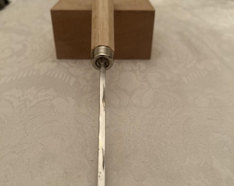 Vintage Hirsch 4mm Carving Gouge – German Wood Chisel Tool