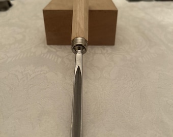 Hirsch #12/6 Carving Gouge – Vintage German Woodworking Chisel