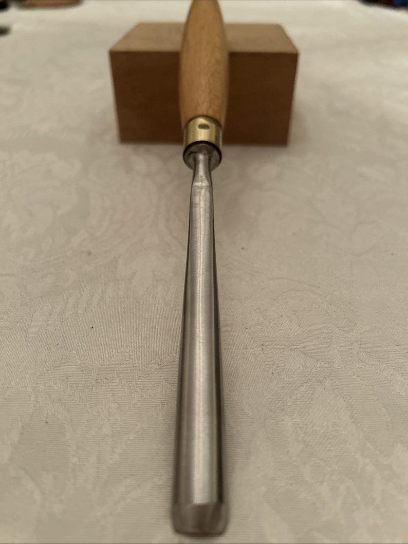 Vintage Greenlee Marples #7 12mm Straight Carving Gouge Wood Chisel UK image 2