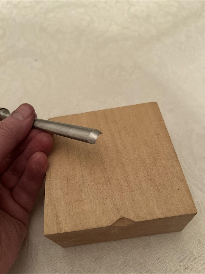 Vintage Greenlee Marples #7 12mm Straight Carving Gouge Wood Chisel UK image 3