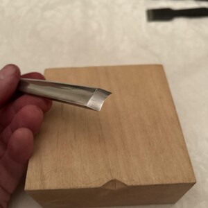 12 Gouge Carving Set W / Etui. Hand Made Professionell Geschärft Bild 10