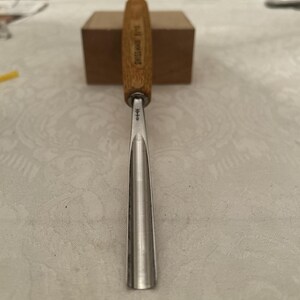 Pfeil Swiss Made Straight Carving Gouge # 8 / 10mm Excellent Condition Sharp