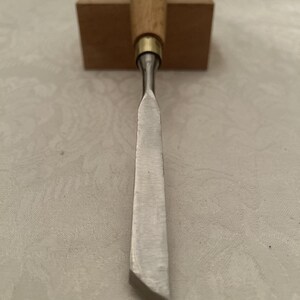 Greenlee by Marples # 1s / 14m Straight Carving Gouge Excellent Condition Sharp image 2