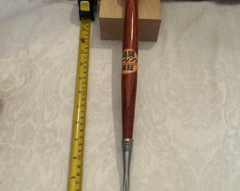 Gubia forjada japonesa personalizada Nomi Push Chisel # 7 / 15 mm Uchimaru