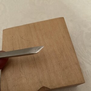 Greenlee by Marples 1/8mm Skew Carving Chisel Gouge – Vintage Woodworking Tool image 3