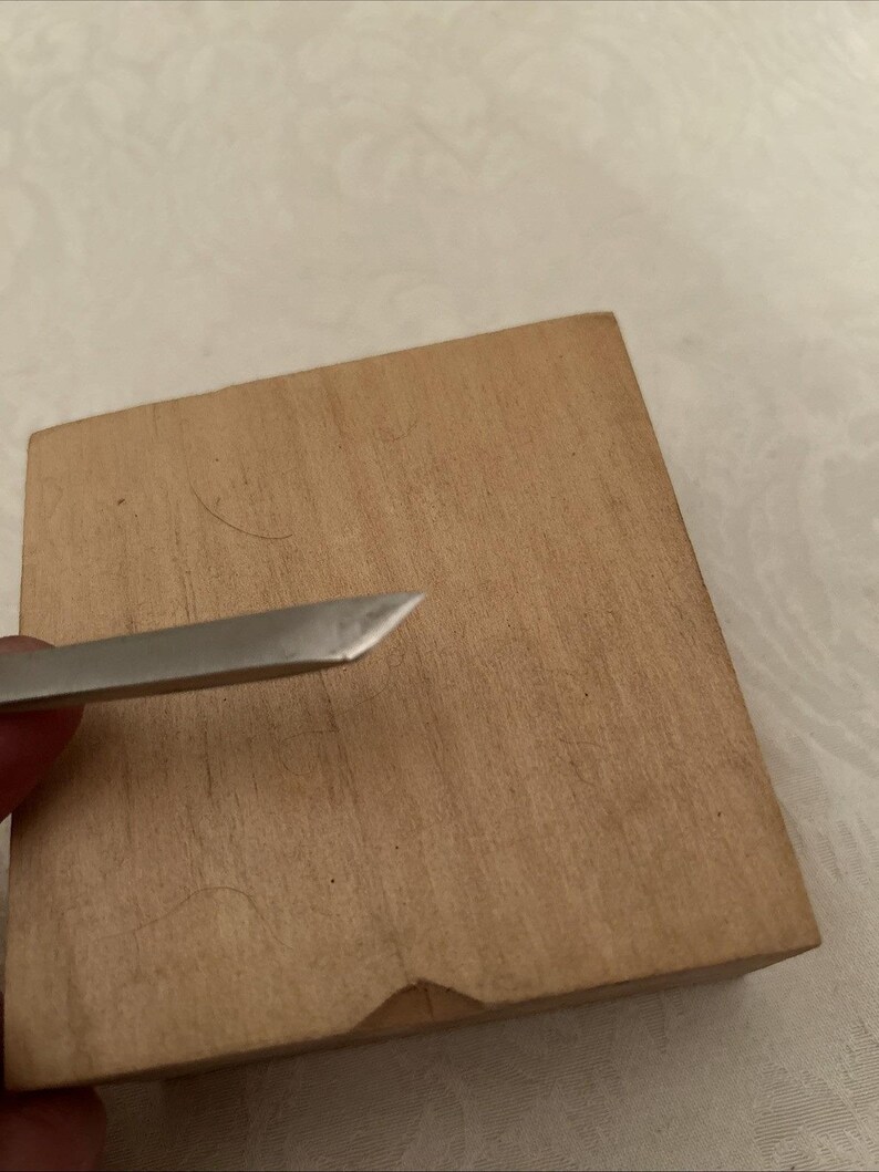 Greenlee by Marples 1/8mm Skew Carving Chisel Gouge – Vintage Woodworking Tool image 3