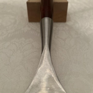 Home Forged # 3 /  52mm Socket Carving Gouge Excellent Condition Sharp Fishtail