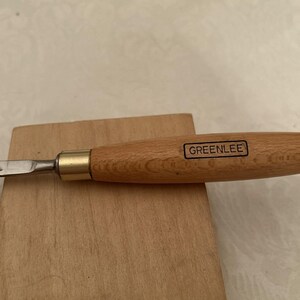 Vintage Greenlee Marples #7 12mm Straight Carving Gouge Wood Chisel UK image 4