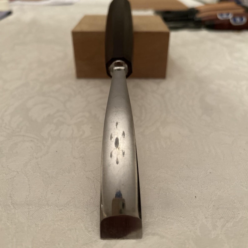 12 Gouge Carving Set W / Etui. Hand Made Professionell Geschärft Bild 7
