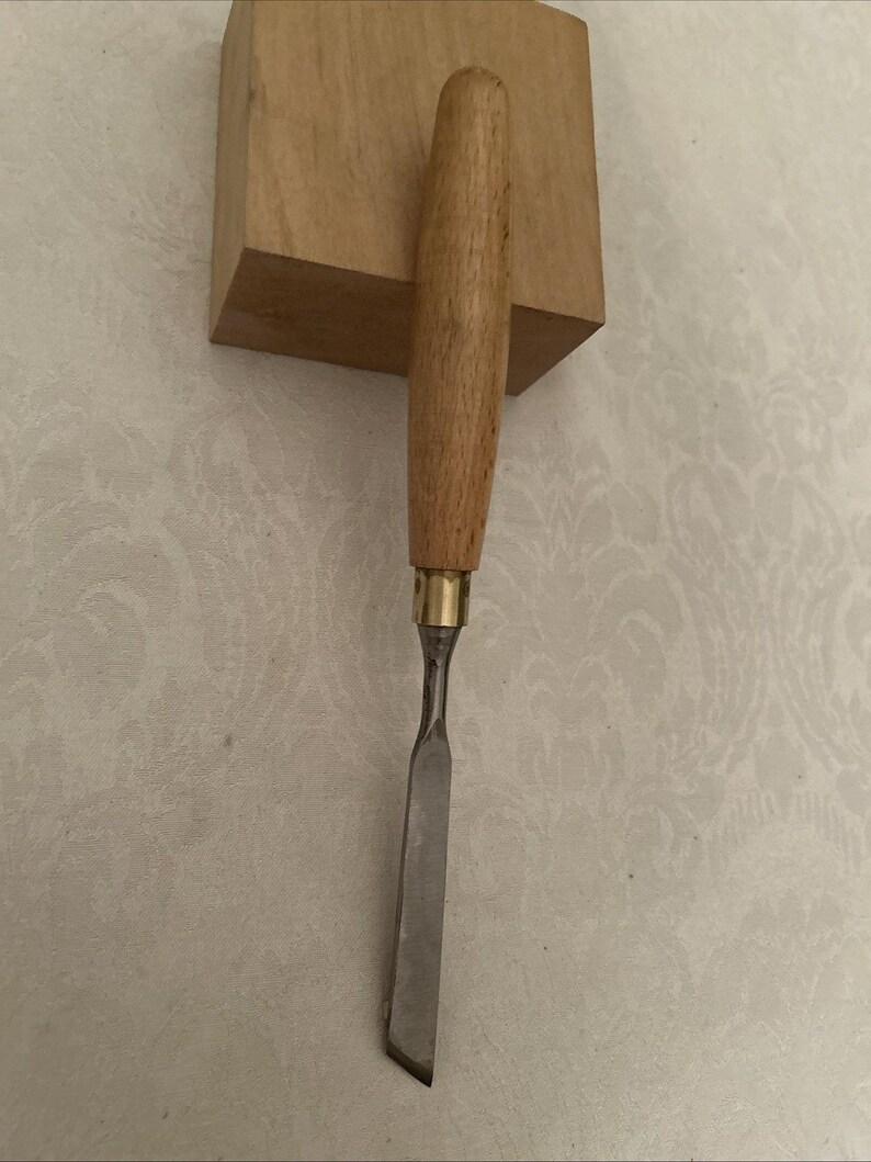 Greenlee by Marples # 1s / 14m Straight Carving Gouge Excellent Condition Sharp image 3
