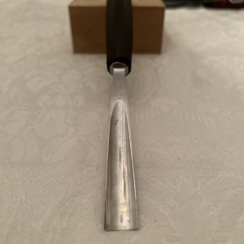 12 Gouge Carving Set W / Etui. Hand Made Professionell Geschärft Bild 9