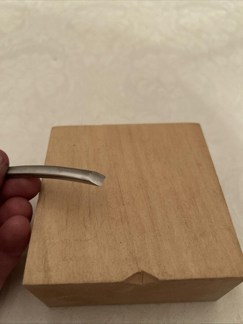 Vintage Greenlee #5L 6mm Bent Carving Gouge Wood Chisel Sheffield England image 3