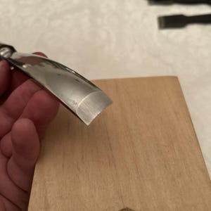 12 Gouge Carving Set W / Etui. Hand Made Professionell Geschärft Bild 8