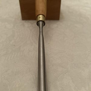 Vintage Greenlee Marples #8/10mm Straight Carving Gouge Wood Chisel UK image 2