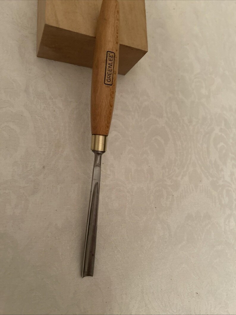 Vintage Greenlee Marples #7 12mm Straight Carving Gouge Wood Chisel UK image 5