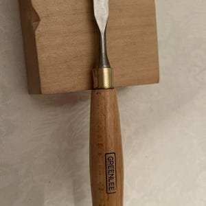 Greenlee by Marples # 1s / 14m Straight Carving Gouge Excellent Condition Sharp image 6