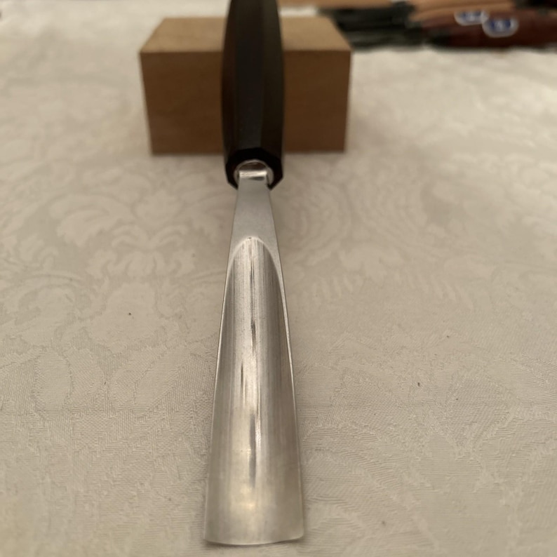 12 Gouge Carving Set W / Etui. Hand Made Professionell Geschärft Bild 3