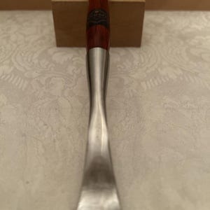 Custom Forged German / Swiss Style Spoon Carving Gouge # 9a / 20mm Deep U