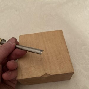 Greenlee Marples #7 8mm Straight Carving Gouge Woodworking Chisel (UK Made) image 3