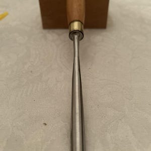 Greenlee Marples #7 8mm Straight Carving Gouge Woodworking Chisel (UK Made) image 2