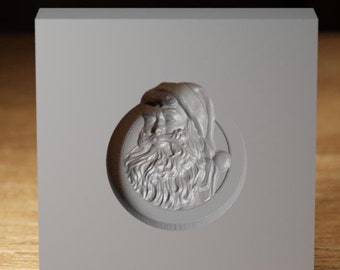 サンタコイングラファイトモールド – ガラスと金属のアートプロジェクト用に精密機械加工、カスタムサイズも利用可能