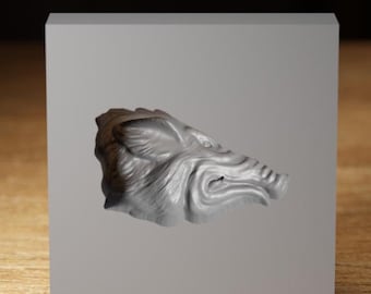 Forma grafitowa Boar Head – precyzyjnie obrabiana do projektów artystycznych ze szkła i metalu, dostępne rozmiary niestandardowe