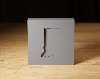 ALL STATES グラファイトモールド – ガラスと金属のアートプロジェクト用に精密機械加工、カスタムサイズも利用可能