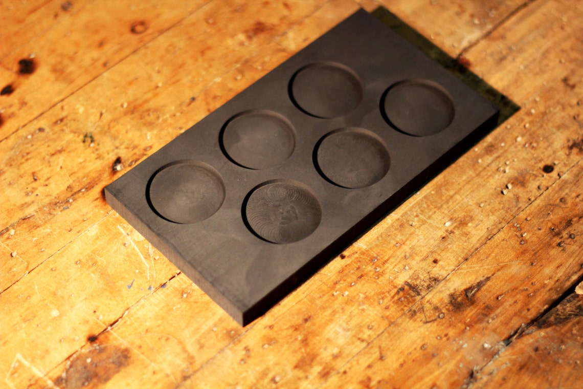 Silver Dollar Coin Mold Etsy