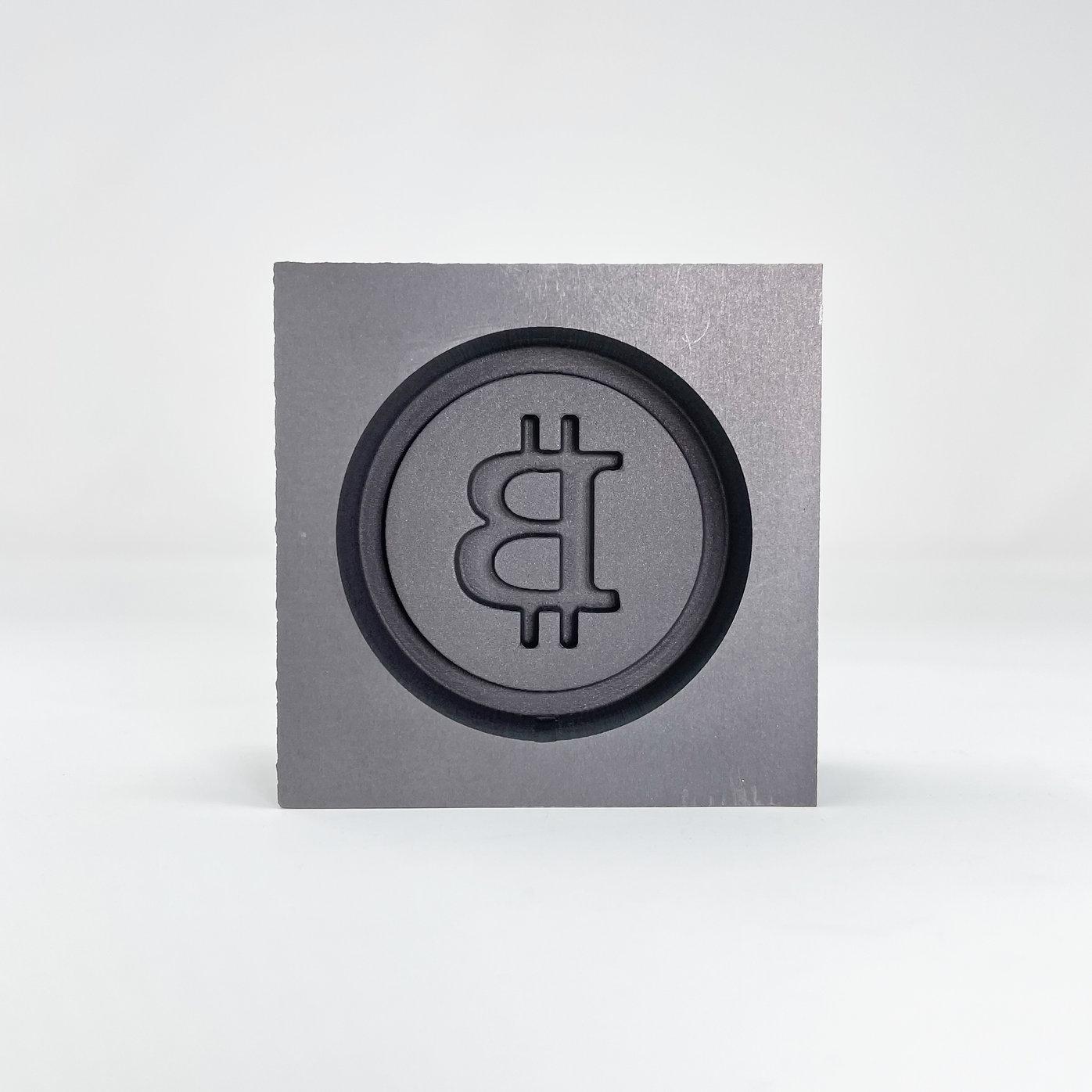 2ozt Bitcoin Graphite Mold – Precision Machined for Glass & Metal Art  Projects, Custom Sizes Available - Etsy UK