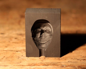 ツイストピエログラファイトプッシュモールド - ガラスと金属のアートプロジェクト用に精密機械加工、カスタムサイズも利用可能