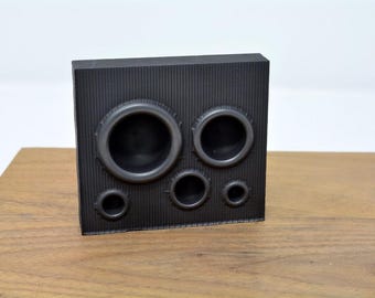 小さな無限大理石グラファイト型 - ガラスと金属のアートプロジェクト用に精密機械加工、カスタムサイズも利用可能