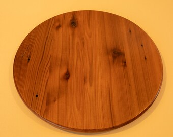 Western Red Cedar Wood Lazy Susan