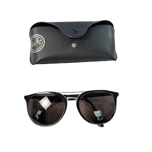 Monturas Ray-Ban unisex vintage. Modelo RN 4285. Color negro y plateado. Gafas de sol.