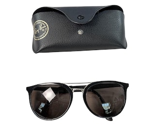 VTG Unisex Ray Ban Rahmen. RN 4285. schwarz und silber. Sonnenbrille, Brille
