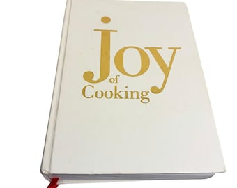 VTG Joy of Cooking Hardcover 1997 ed. Gold lettering, no dust cover, cookbook