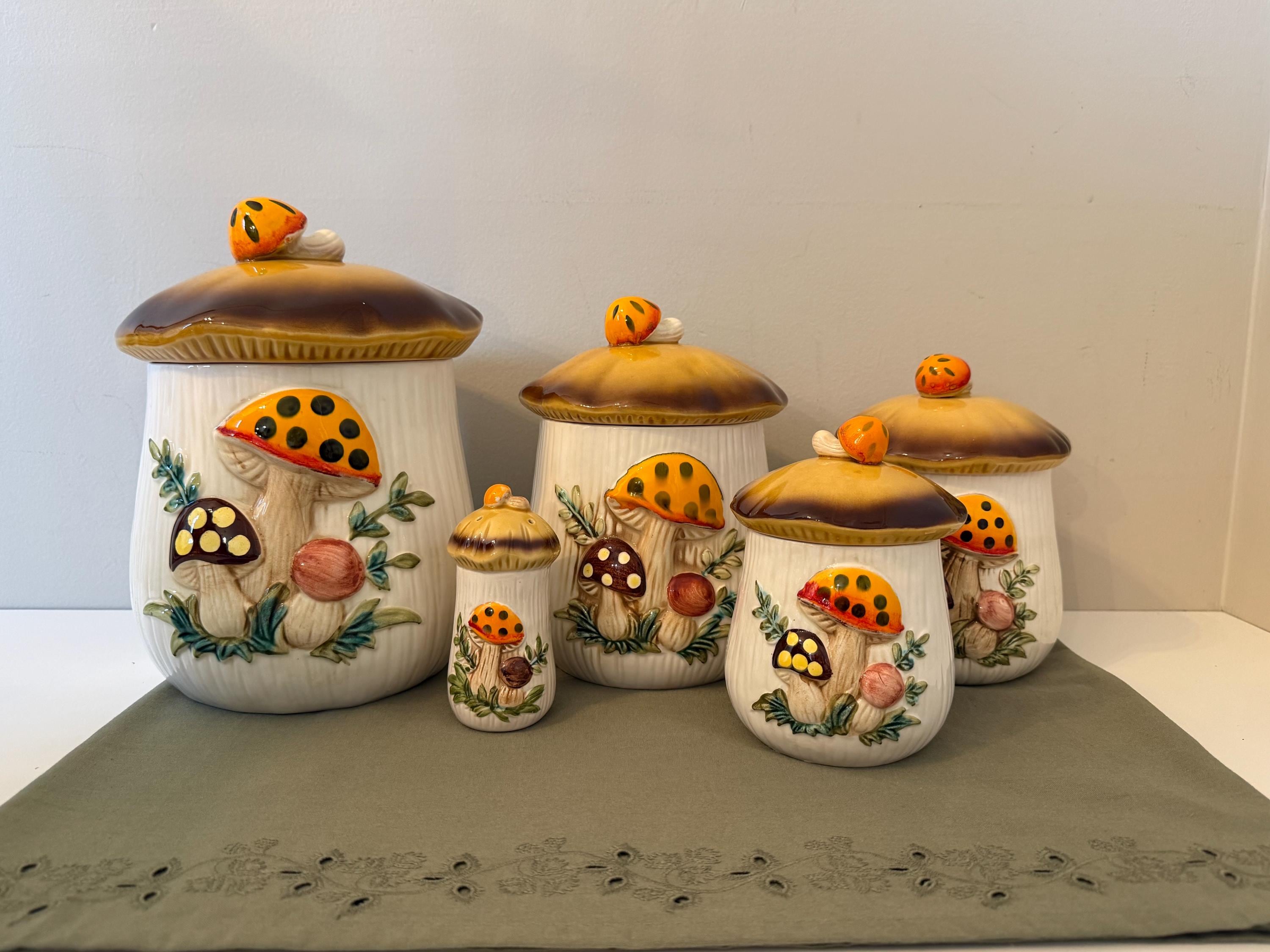 Sears Merry Mushroom Set - Etsy