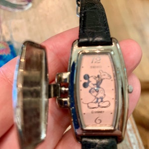 Vintage Mickey Mouse Tank Watch - Etsy