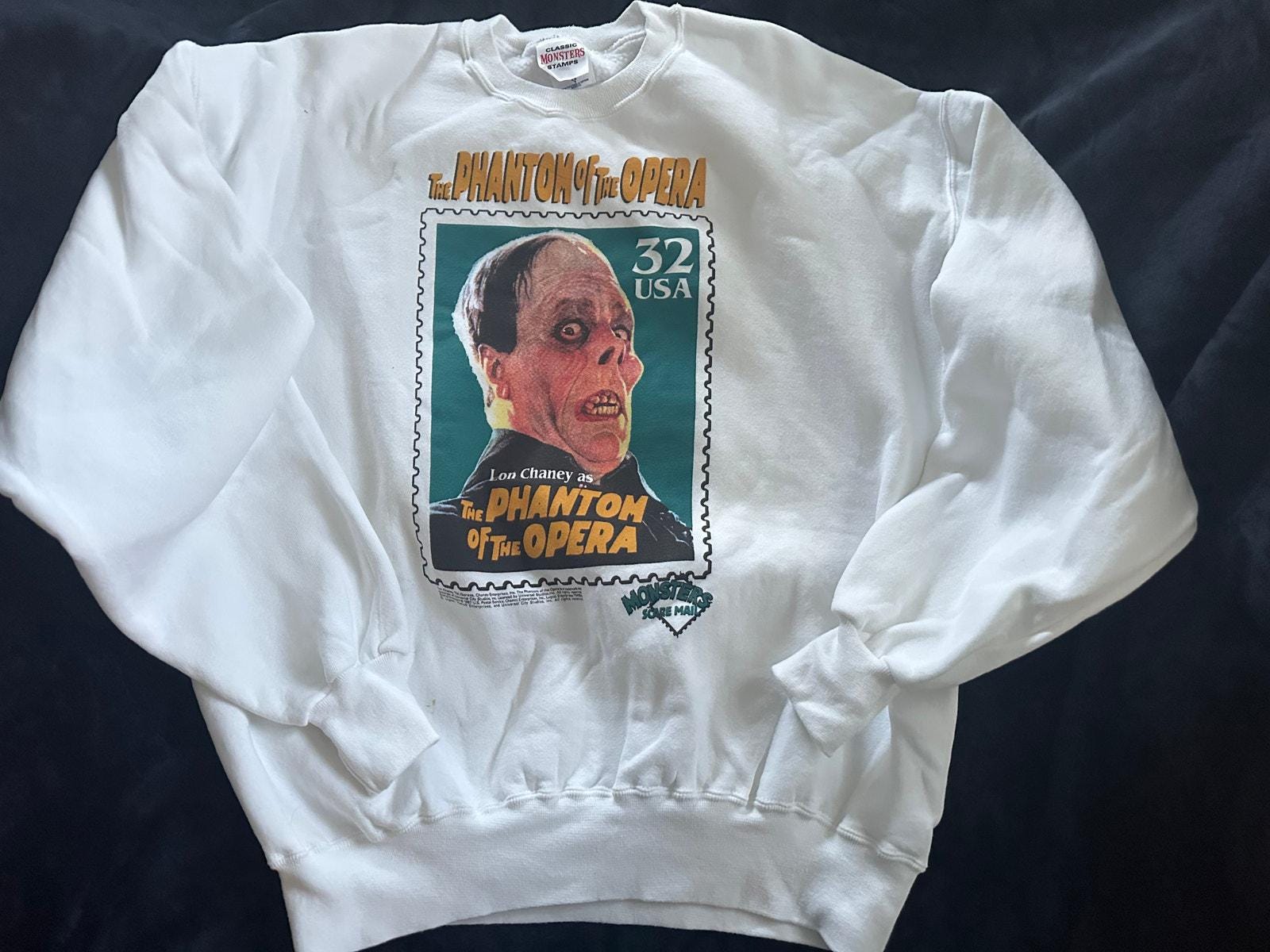 Sweatshirt Vintage Russell Athletic – Taille M – Phantom Of The Opera – Occasion Bon état