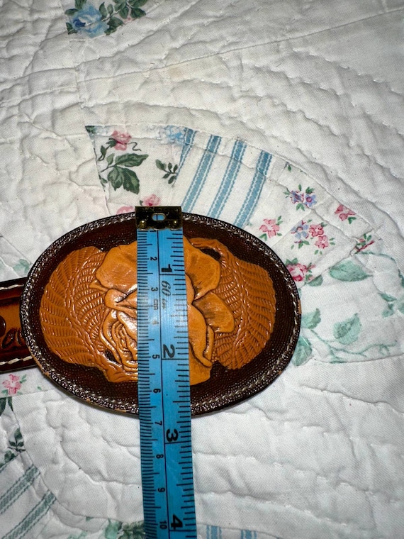 Deadstock TONY LAMA COMONCHERO Tooled Leather Wes… - image 9