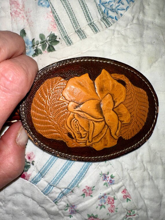 Deadstock TONY LAMA COMONCHERO Tooled Leather Wes… - image 3